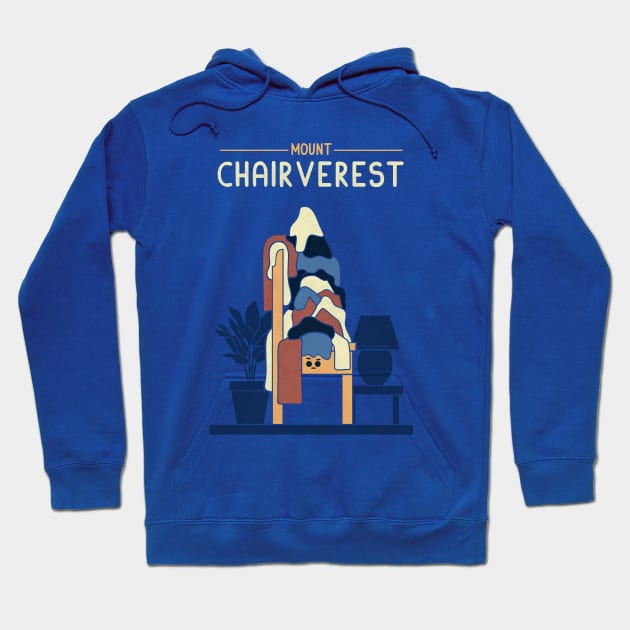 Mount Chairverest Hoodie by HandsOffMyDinosaur